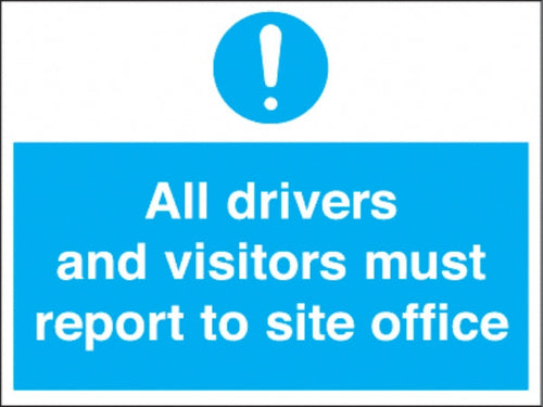 all drivers & visitors site office