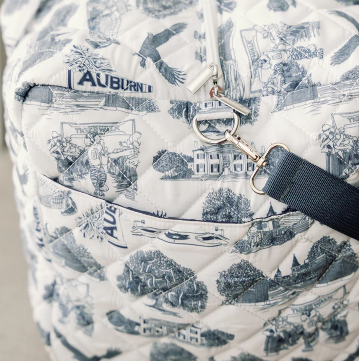 Auburn University Quilted Duffle Luggage in at Wrapsody