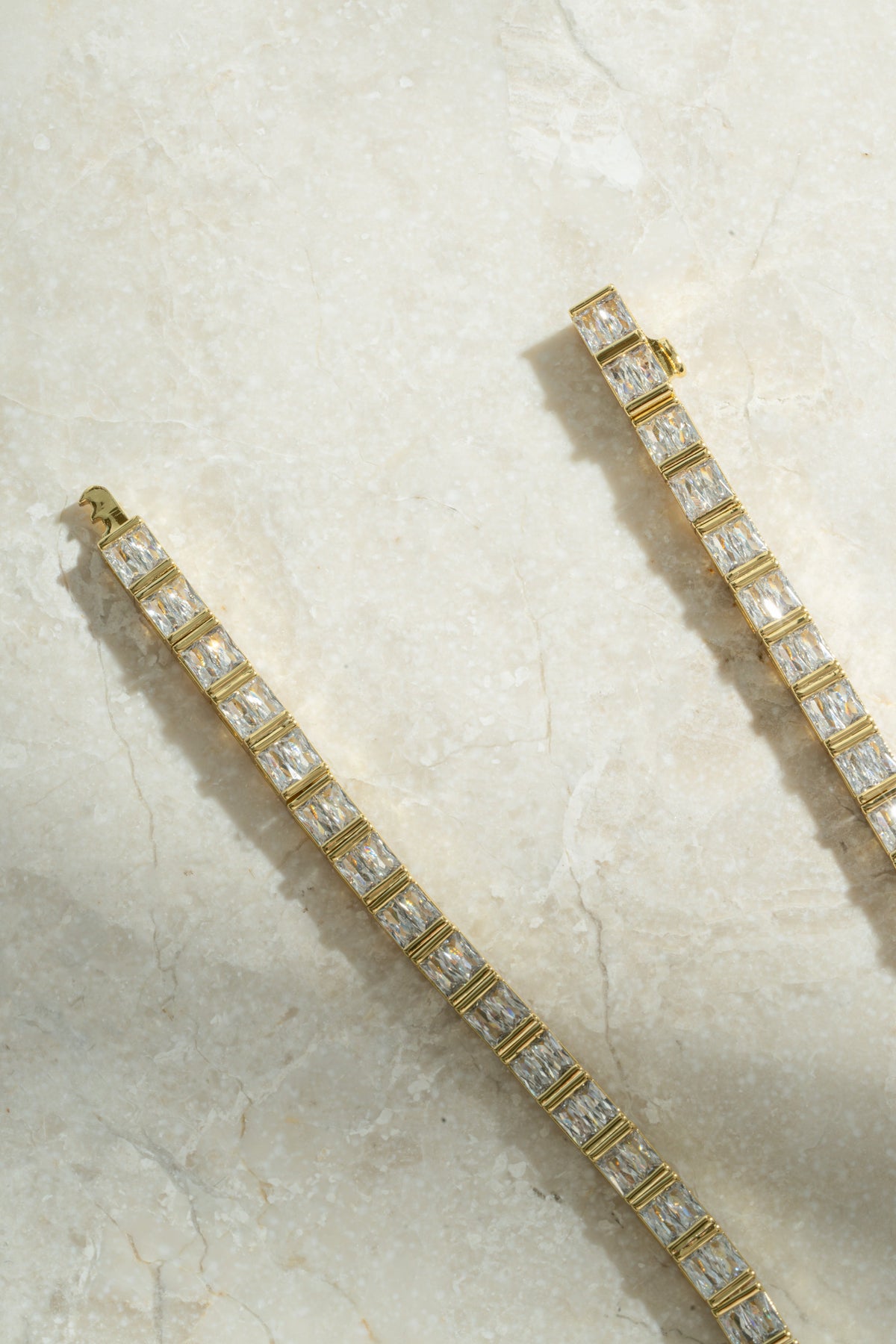Baguette Tennis Necklace