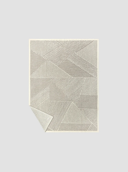 Barefoot Dreams Mixed Stripe Cream/Pewter Throw Blankets & Throws in at Wrapsody