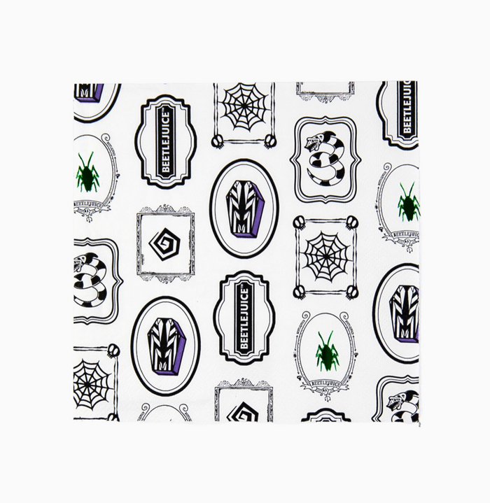 Beetlejuice X Bonjour Fete Large Napkins