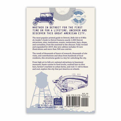 Belle Isle to 8 Mile: An Insider's Guide to Detroit - Second Edition - City Bird