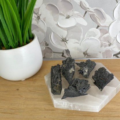 Black Kyanite Specimen-approximately 2" to 4"