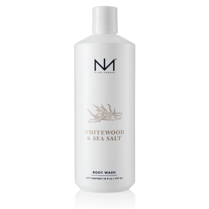 Body Wash 16oz in Whitewood & Sea Salt Bath & Body in at Wrapsody