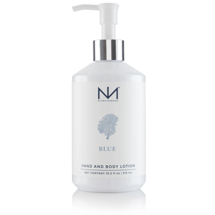 Body/Hand Lotion 10.5oz in Blue Bath & Body in at Wrapsody