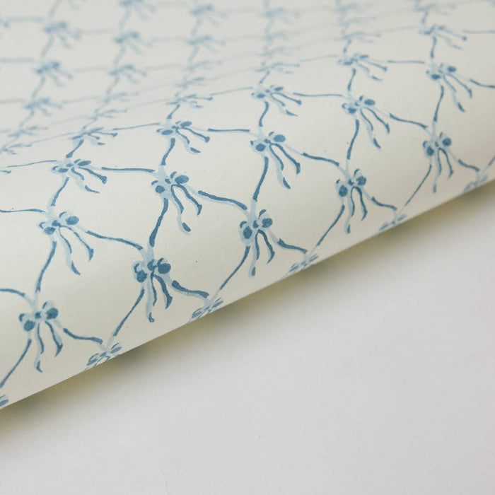 Bows Alaska Blue Wrap Sheet