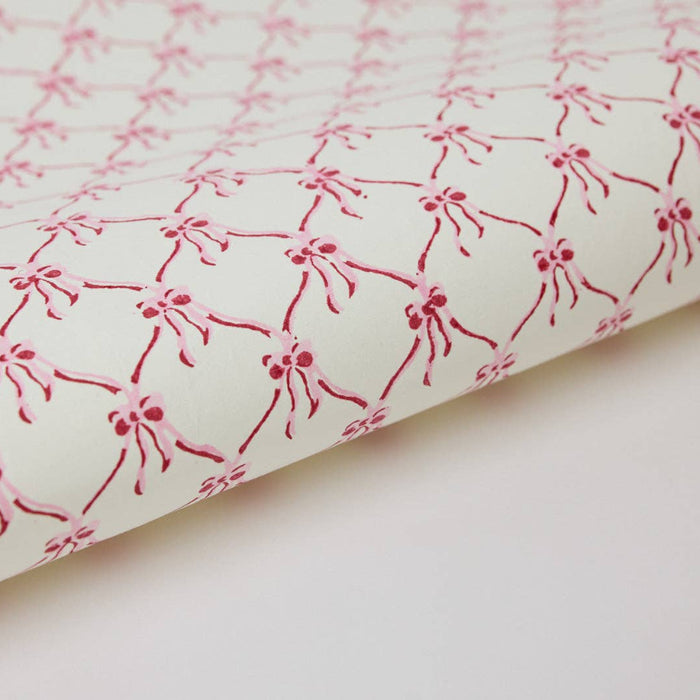 Bows Pink Sorbet Wrap Sheet