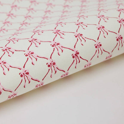 Bows Pink Sorbet Wrap Sheet