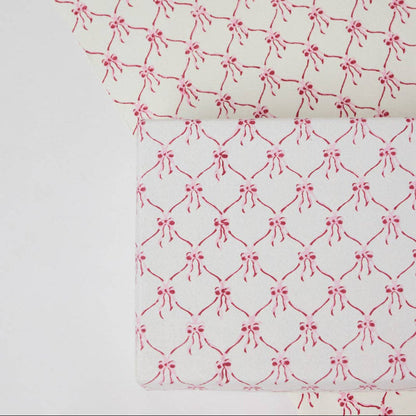 Bows Pink Sorbet Wrap Sheet