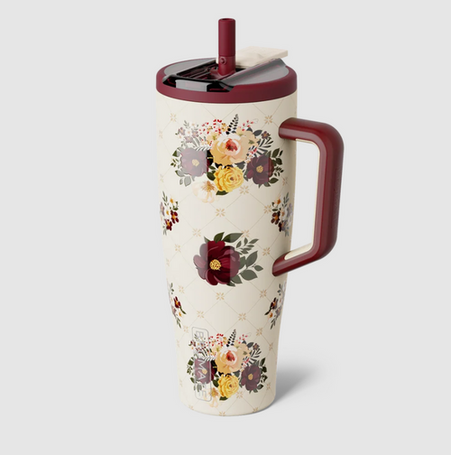 Brumate Tumbler Era 40oz Quilted Florals Drinkware in at Wrapsody