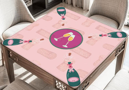 Champagne Toast Mahjong Mat
