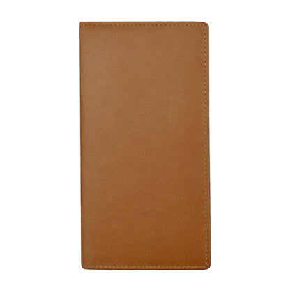 Checkbook Cover - Antique Saddle