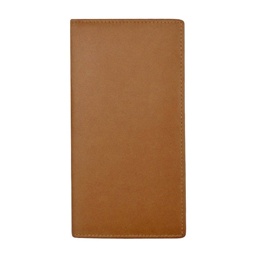 Checkbook Cover - Antique Saddle