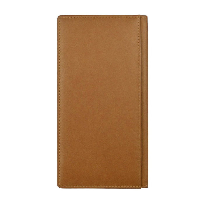 Checkbook Cover - Antique Saddle
