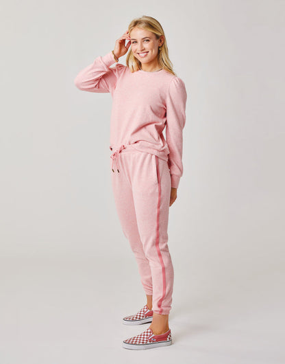 Chelsea Jogger: Grapefruit Heather - FINAL SALE