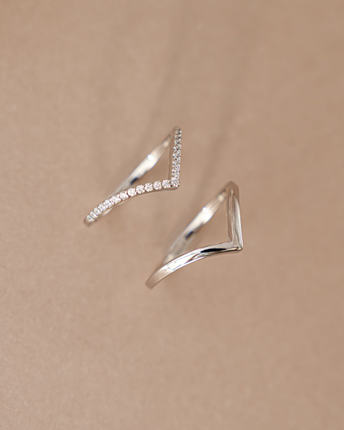Chevron Ring Set