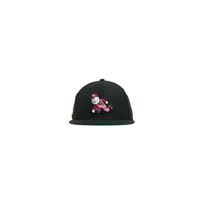 Cincinnati Reds '03 Inaugural Season Fitted Cap (Black)