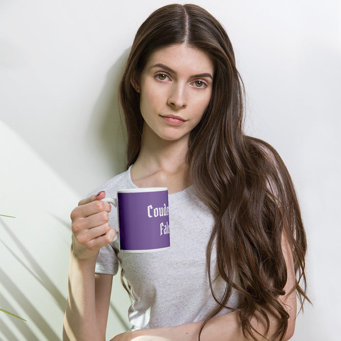 Coudersport Falcons  Glossy Mug - Purple