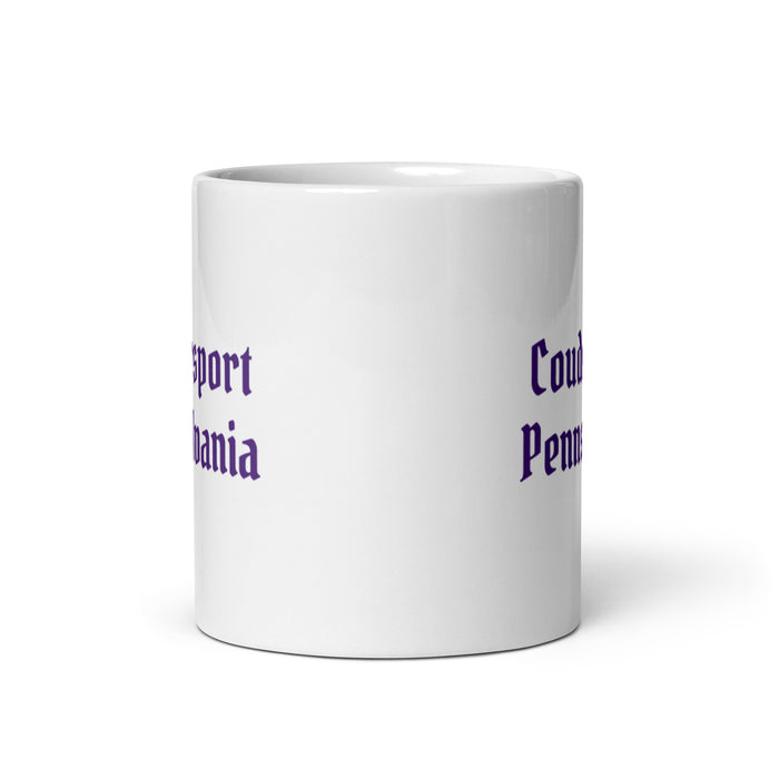 Coudersport PA White Glossy Mug