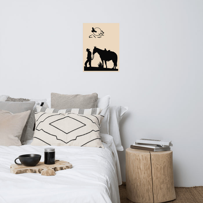 Cowboy Poster 18x24