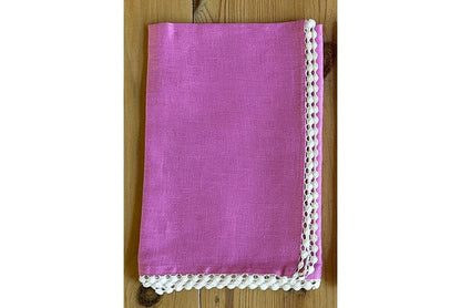 Crochet Linen Napkin