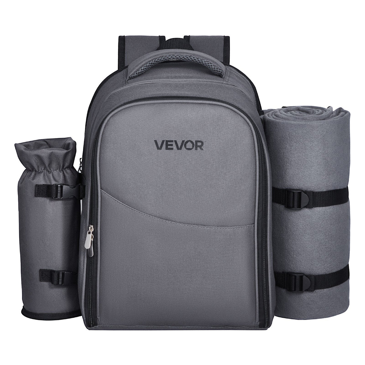 Beach & Picnic Backpack for 2 with Insulated Cooler Compartment