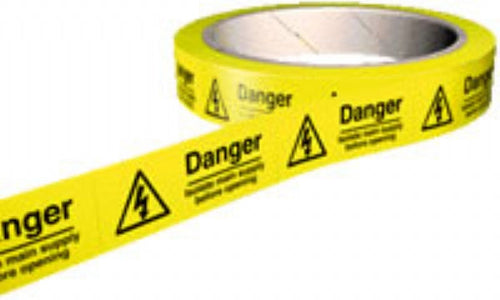 danger isolated main supply