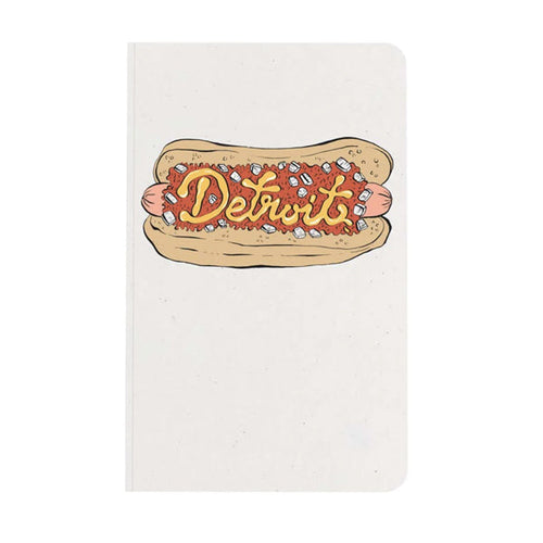 Detroit Coney Dog Notebook - City Bird