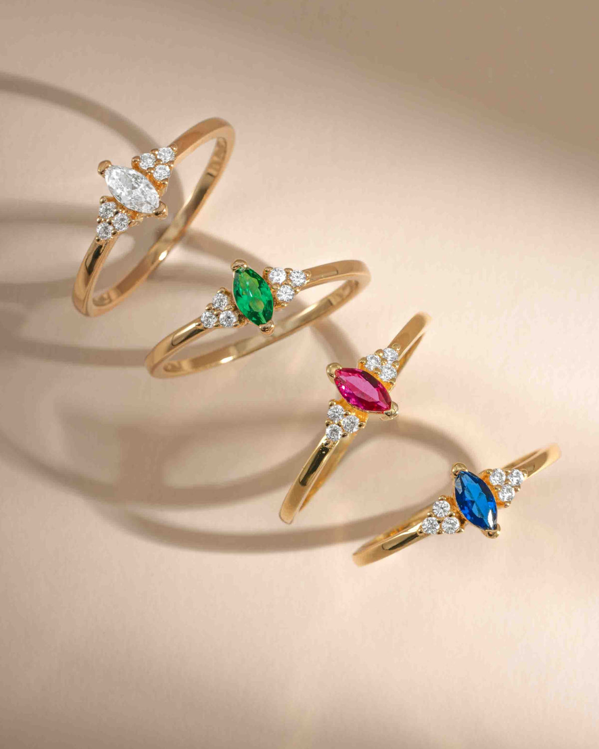 Sapphire Marquise Ring