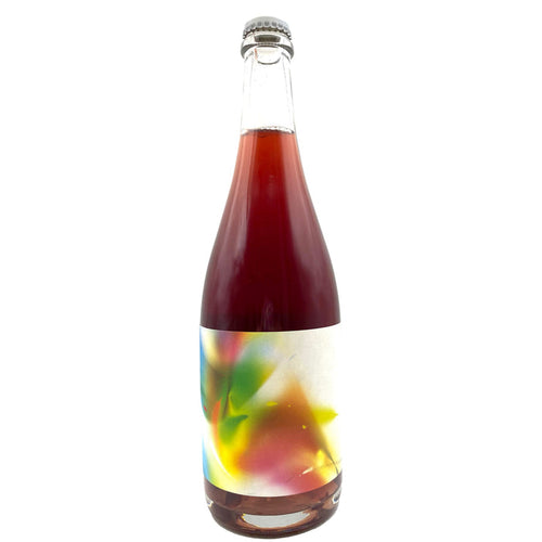 DO.T.E Nouveau Rosso red wine 2019 bottle with red liquid and holographic label