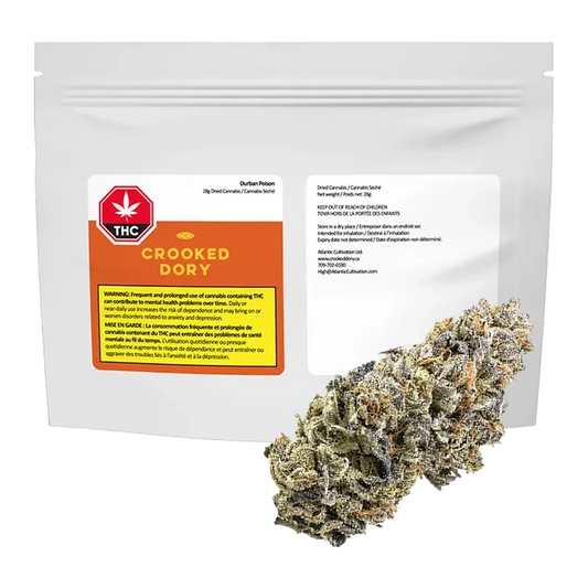 Crooked Dory 28 g Durban Poison Flower