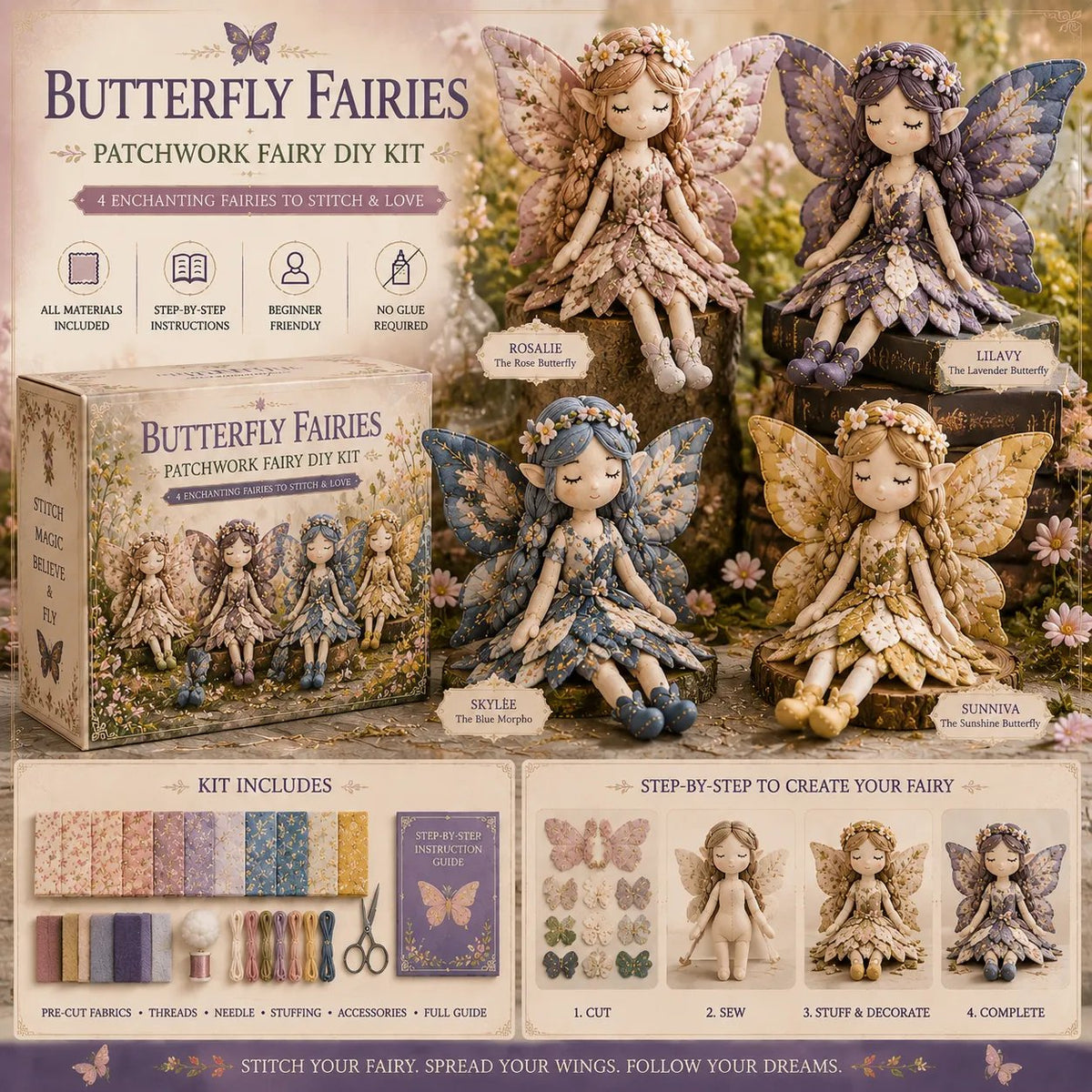 üî•LAST DAY 49% OFF - üßµFairy Patchwork DIY Collection