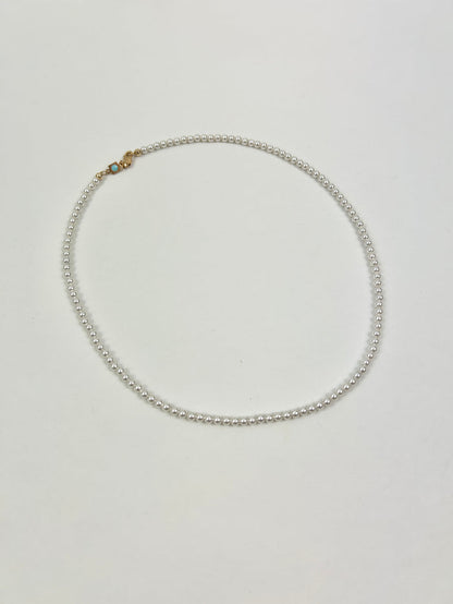 Enewton 15" Classic 3mm Pearl Bead Choker Necklaces in at Wrapsody