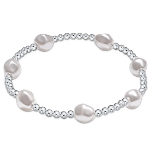 Enewton Admire Pearl Sterling Silver 3mm Bracelet Bracelets in at Wrapsody