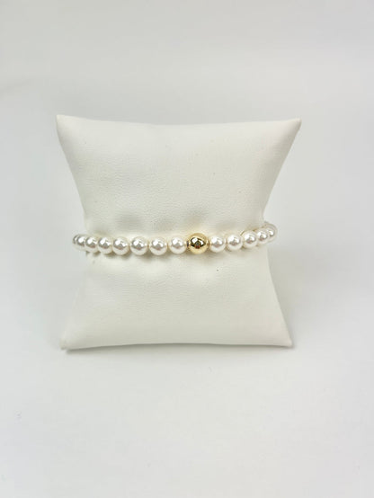 Enewton Classic 6mm Pearl Bead Bracelet Bracelets in at Wrapsody