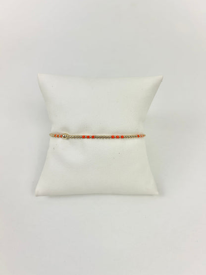 Enewton Gameday Hope Joy 2mm Bracelet - Bright Orange Bracelets in at Wrapsody