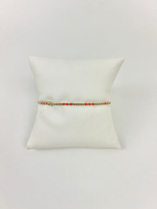 Enewton Gameday Hope Joy 2mm Bracelet - Bright Orange Bracelets in at Wrapsody