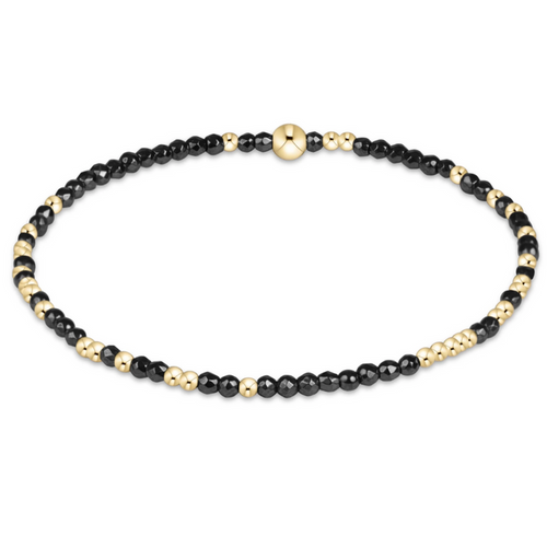 Enewton Hope Unwritten 2mm Bracelet Faceted Hematite Bracelets in at Wrapsody
