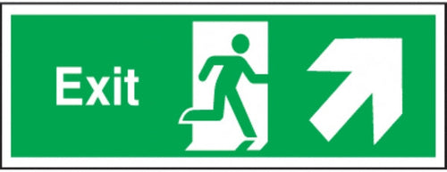 exit arrow diagonal up right