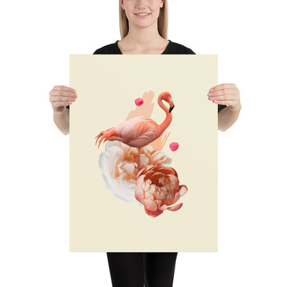 Flamingo Poster 18x24