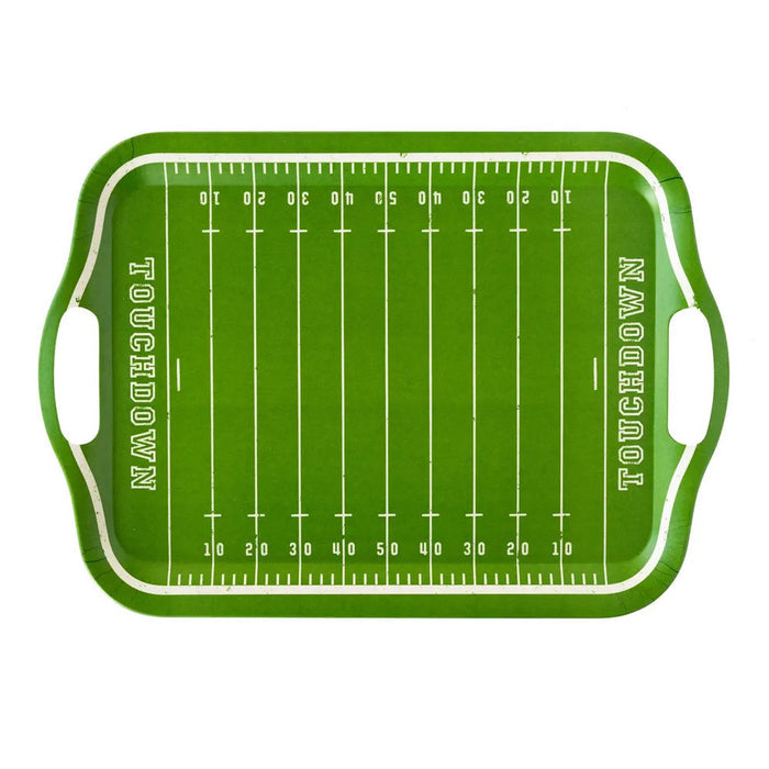 Football Field Bamboo Tray