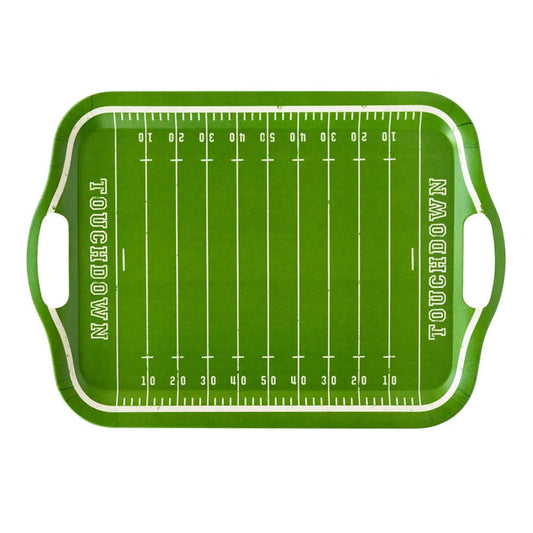 Football Field Bamboo Tray