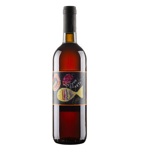 Franco Terpin wine bottle with paper label, 2023 vintage