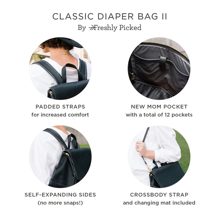 Freshly Picked Classic Diaper Bag II Fig