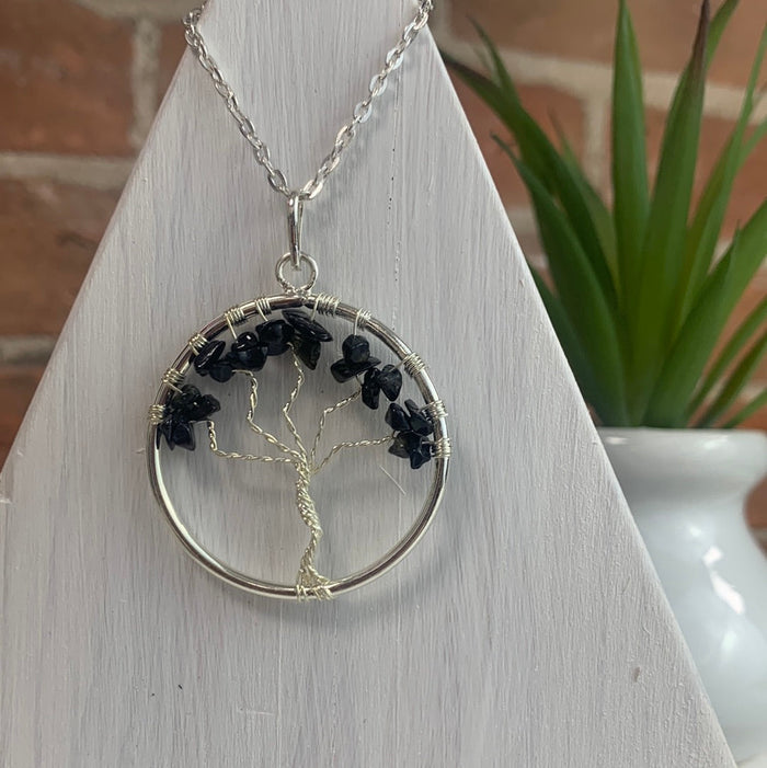 Gemstone Tree of Life Pendant -Variants