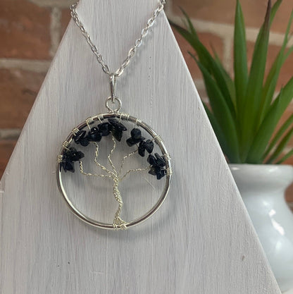 Gemstone Tree of Life Pendant -Variants