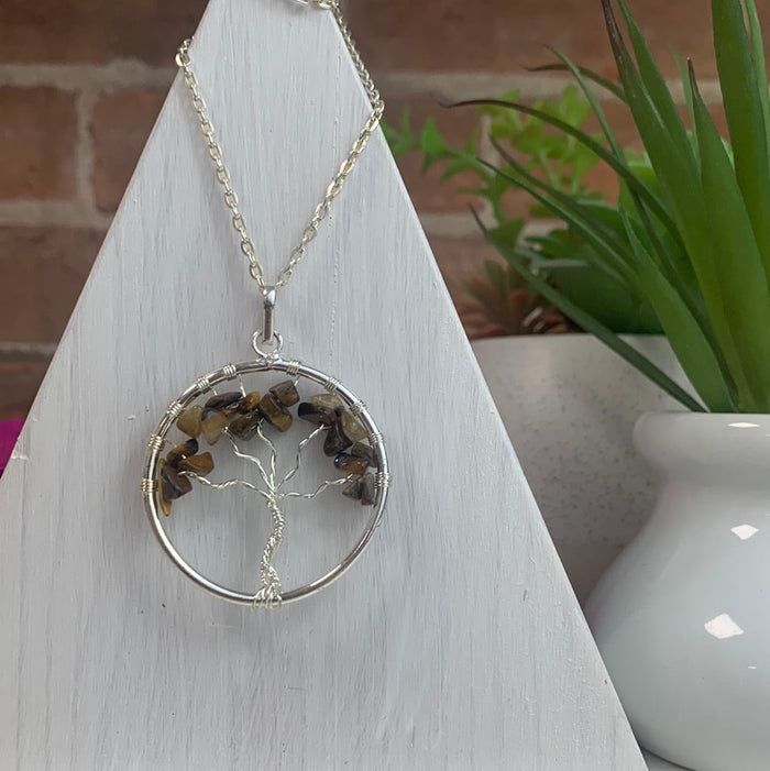 Gemstone Tree of Life Pendant -Variants