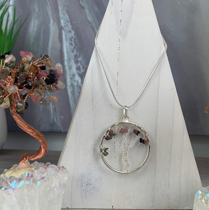 Gemstone Tree of Life Pendant -Variants
