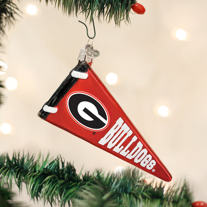 Georgia Pennant Ornament