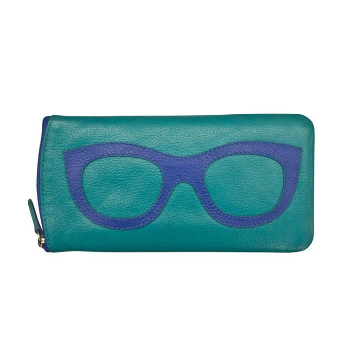 Glasses Case - Aqua/Cobalt